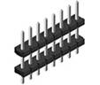 5.08mm pin header
Male single row through hole connector
Straight elevated 