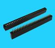 3.96mm edge card slot x/ear pcb dip 180